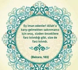 Hoşgeldin ey şehr-i Ramazan