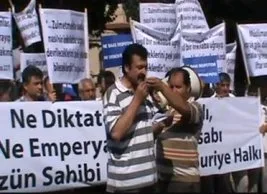 2012 yılı İstanbul Fatih’te Suriye basın açıklaması (VİDEO)