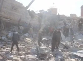 Rusya Halep ve İdlib’de okul ve hastane vurdu: 50 maktul