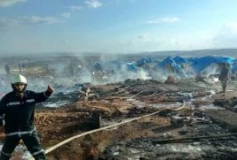 İşgalci Esed ordusu çadır kentte katliam yaptı