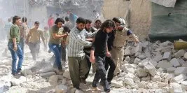 Kâfir Esed rejimi Halep’te yine katliam yaptı