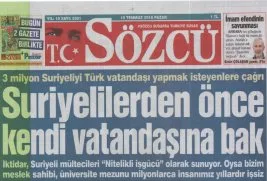 Muhacir çocuklarının, muhacirlere karşı savaşı!