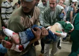 Halep’te hastaneler yaralılarla doldu