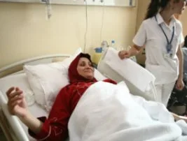Filistinli&nbsp;yaralı kardeşlerimizin tedavisi başladı