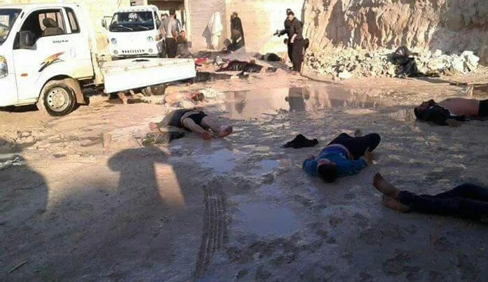 Suriye rejimi ve Rusya’dan korkunç bir katliam daha