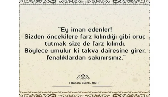 Hoşgeldin ey şehr-i Ramazan