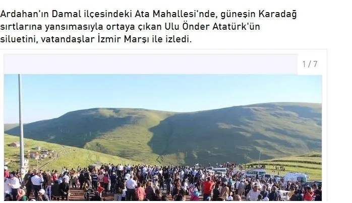 Kur’an’da “Damal Siluet Şenlikleri”