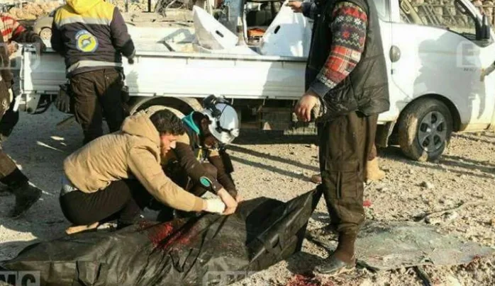 İşgalci Rus uçakları İdlib’de patates pazarını vurdu, 11 sivili katletti