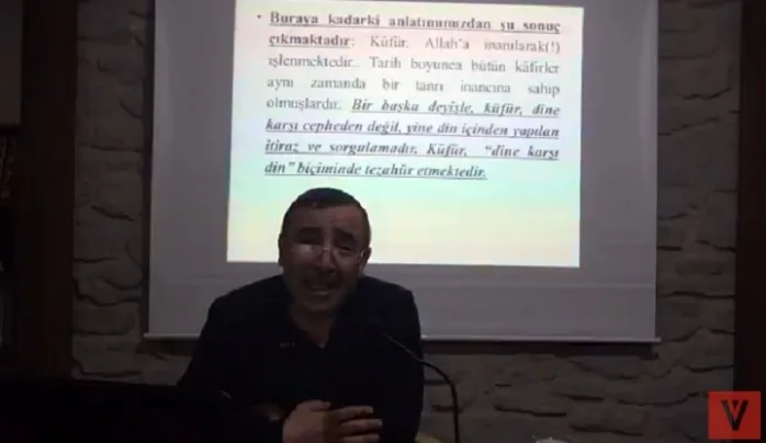 Venhar Kuranevi’nde “Küfür” kavramı konuşuldu (VİDEO)