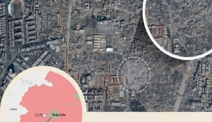 İşgal işbirlikçisi Esed rejimi, Doğu Guta’ya Rusya’nın hava desteğinde kara harekatı başlattı