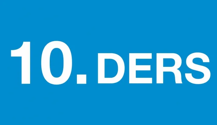 Durûsu’l-Luğati’l-Arabiyye - 10. ders (VİDEO)