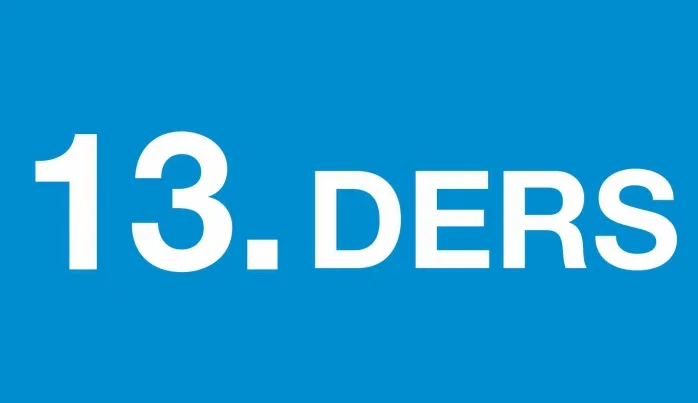 Durûsu’l-Luğati’l-Arabiyye - 13. ders (VİDEO)