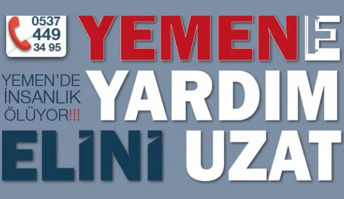 Kimi İslami kuruluşlardan Yemen için yardım kampanyası