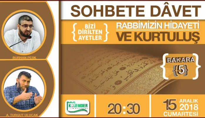 Kalem-Der’den sohbete dâvet