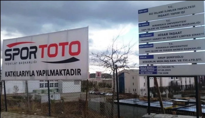 Spor Toto şimdi de İslami İlimler Fakültesine sponsor oldu