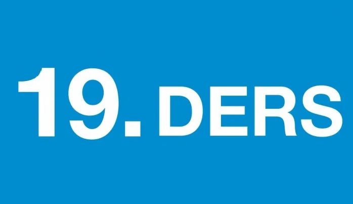Durûsu’l-Luğati’l-Arabiyye - 19. ders (VİDEO)
