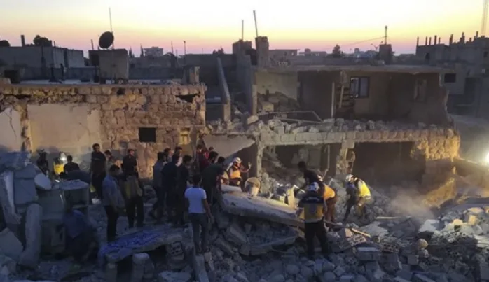 İşgalci Rusya ve finosu Esed rejiminin İdlib’deki katliamları sürüyor