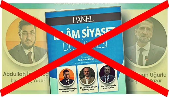 “İslam Siyaset Düşüncesi” paneline “keyfî” engelleme!