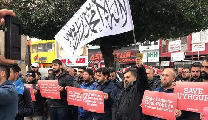 Türkiyeli Müslümanlar Çin zulmüne sessiz kalmadı