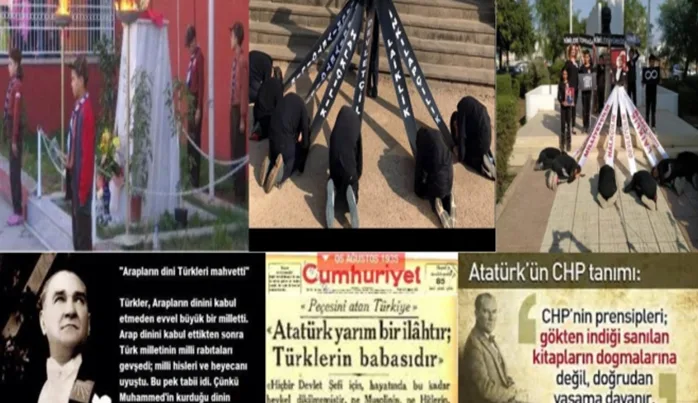 Bugün yine 10 Kasım... Müslümanların çocukları yine Kemalizm dininin ritüellerine zorlanacak