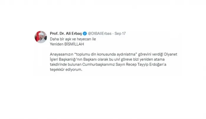 Diyanet Başkanı’na açık çağrı