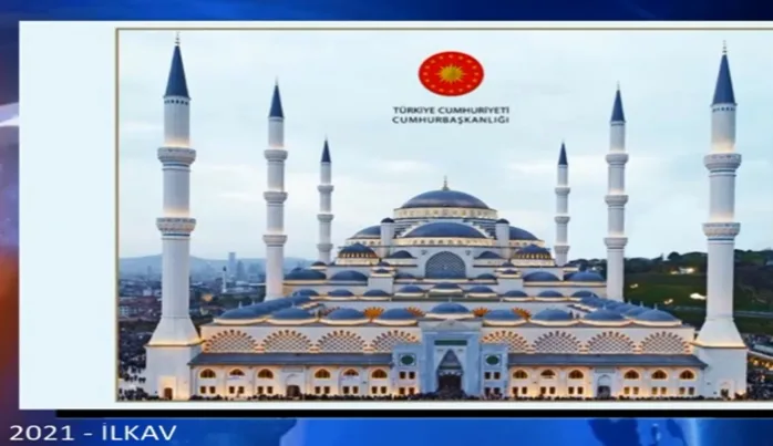Şamanist  ve laik Türk devletleri, Çamlıca Camii’nde Allah’ın isimlerine temsil ettiriliyor (VİDEO)