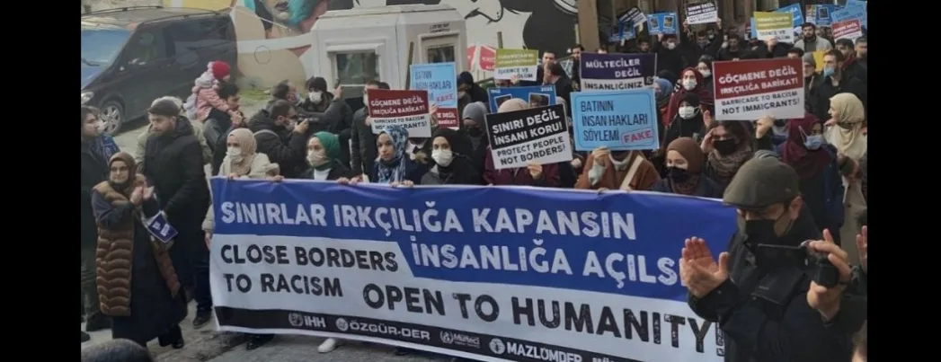 “Sınırlar ırkçılığa kapanıp, insanlığa açılsın”