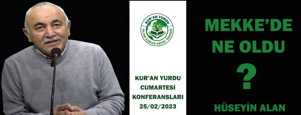 Kur’an Yurdu’nda Cumartesi Konferansı