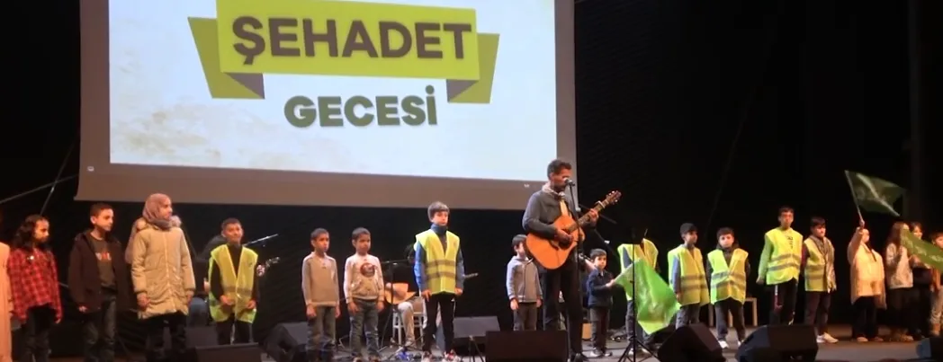 Gazze’yle Dayanışma ve Şehadet Gecesi (VİDEO)