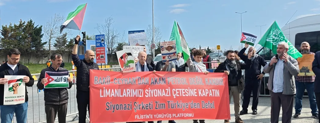 Ambarlı Limanı Eylemi: Amerika’dan Değil Allah’tan Korkun (VİDEO)