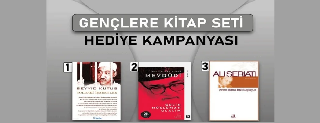 Kur’an Nesli İlim Merkezi’nden “Gençler İçin Hediye Kitap Kampanyası”