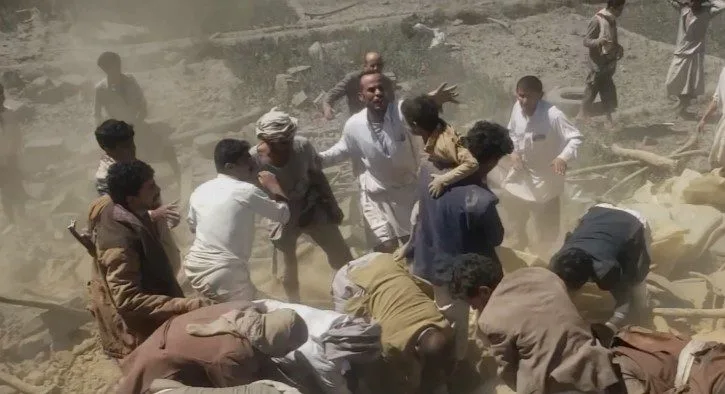 yemende katliam