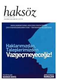Haksöz’de öne çıkan gündem Ramazan