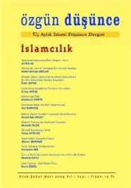 Yeni bir dergi: Özgün Düşünce