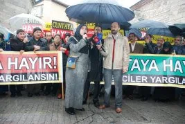 Cuntaya Taksim’de&nbsp;protesto