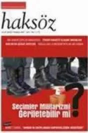 <FONT size=4>Haksöz’ün Temmuz sayısı&nbsp;mutlaka okunmalı</FONT>