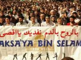 Polis ablukası altında Kudüs Günü