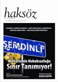 Haksöz son sayıda da dopdolu