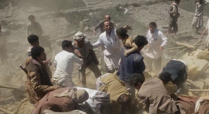 yemende katliam